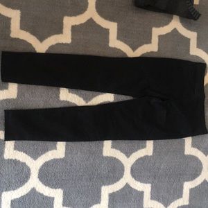 H&M black stretch pants